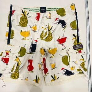 Men’s Vintage Abercrombie & Fitch Tuggers Fruit Drinks Board Shorts